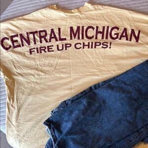 Vintage College Long Sleeved T-Shirt